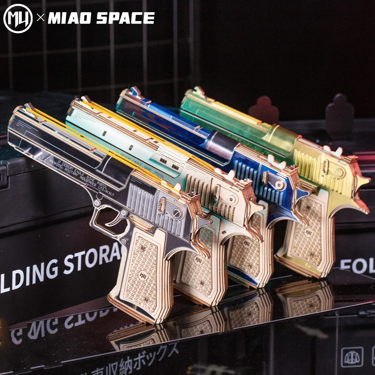 ARTYIMO Desert Eagle 3D Puzzle en métal, modèle à assembler soi-même, cadeau de Noël, d'Halloween, d'anniversaire, jouet éducatif