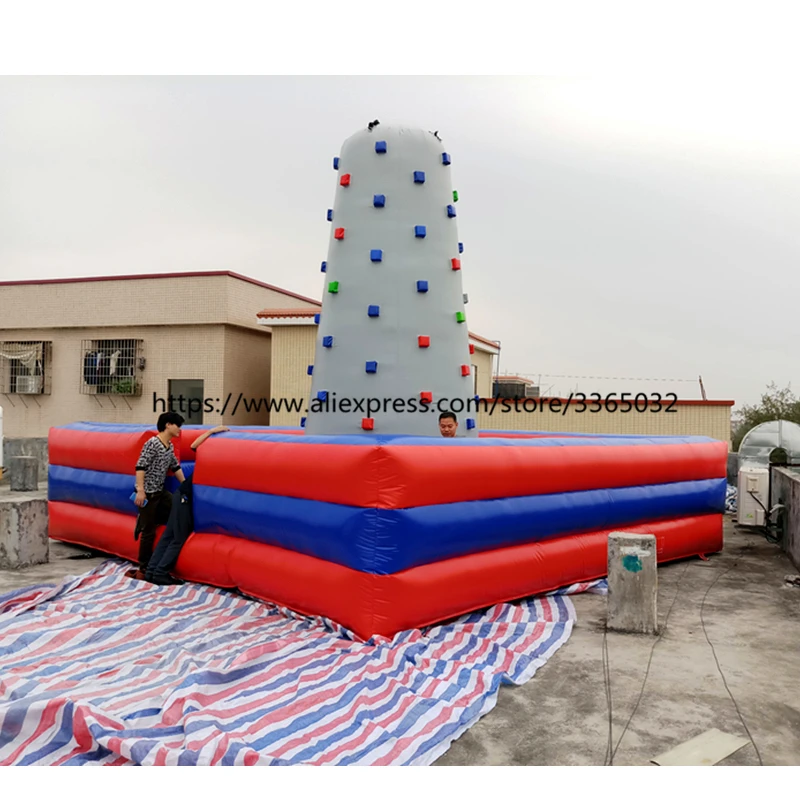 

Guangzhou Commercial Inflatable Playgrounds Rock Climbing Wall