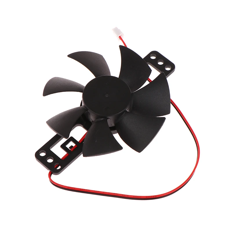 1Pc Black DC 18V Universal Induction Cooker Cooling Fan Plastic Brushless Fan Cooling Fan Induction Cooker Accessories