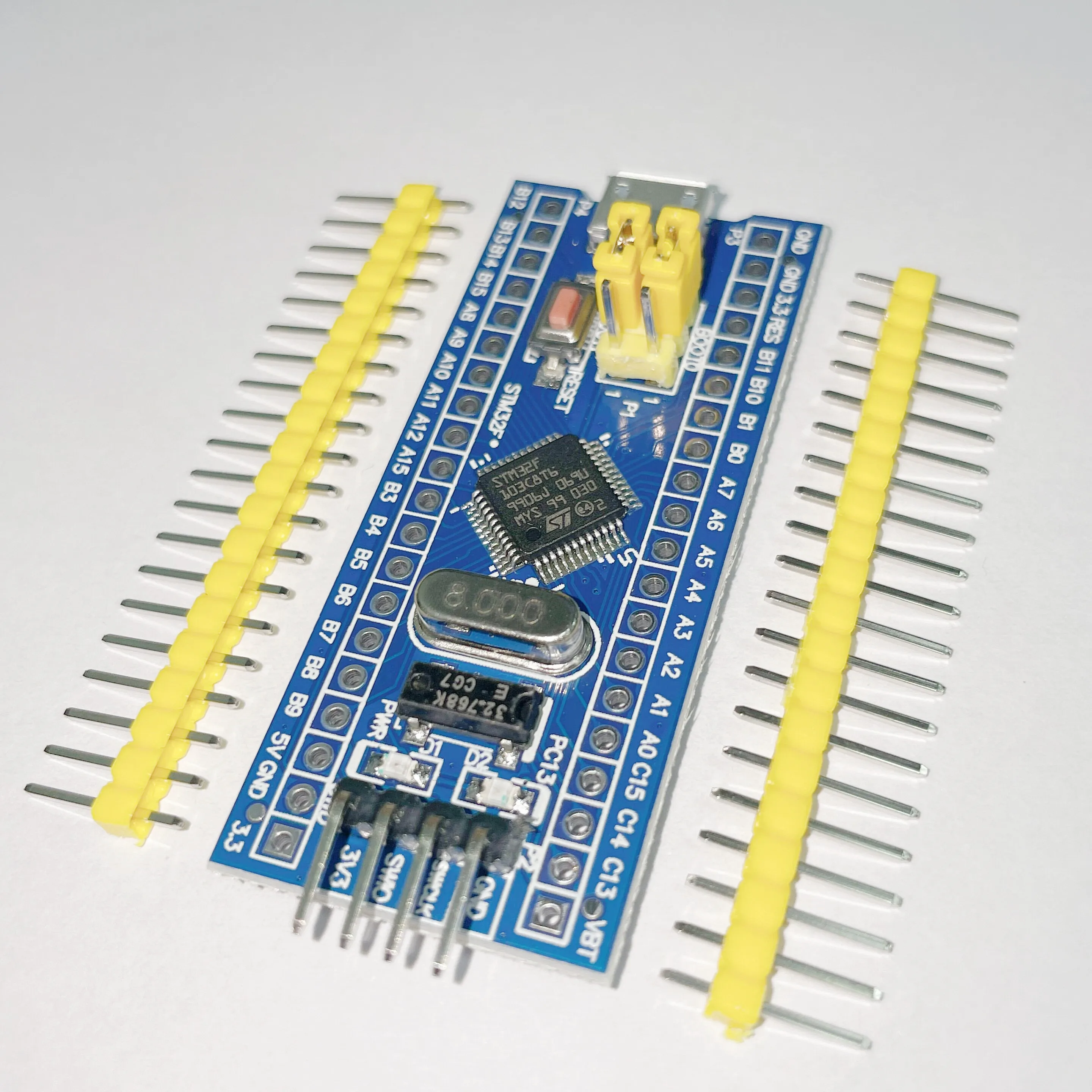 STM32F103C8T6 CH32F103C8T6 ARM STM32 Minimum System Development Board STM32F401 STM32F411 + ST-LINK V2 Download Programmer