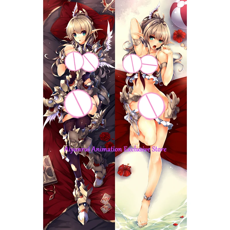 Dakimakura Anime Holy Knight 2 Side Printed Hugging Body Pillowcase Cushion Bedding Decor Pillow Cover 2024