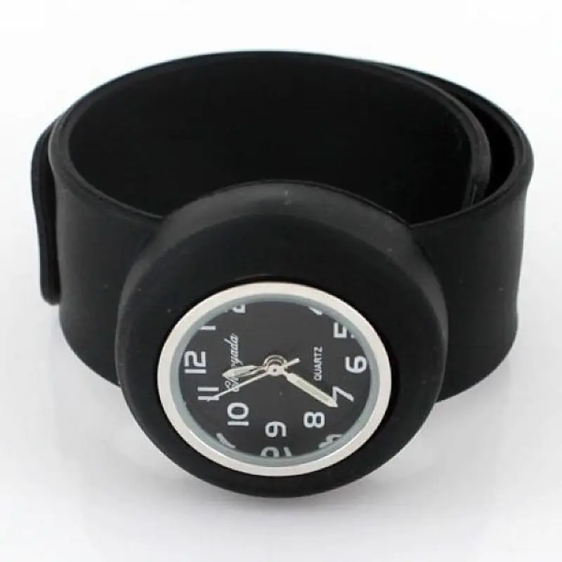 Siliconen band jongen meisjes Jelly Candy Slap Student Quartz Sport Party Gifts Analoog polshorloge Kinderhorloges