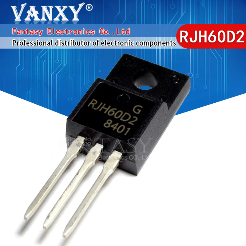 

10pcs RJH60D2 TO-220F RJH60D2DPP IGBT новый оригинальный