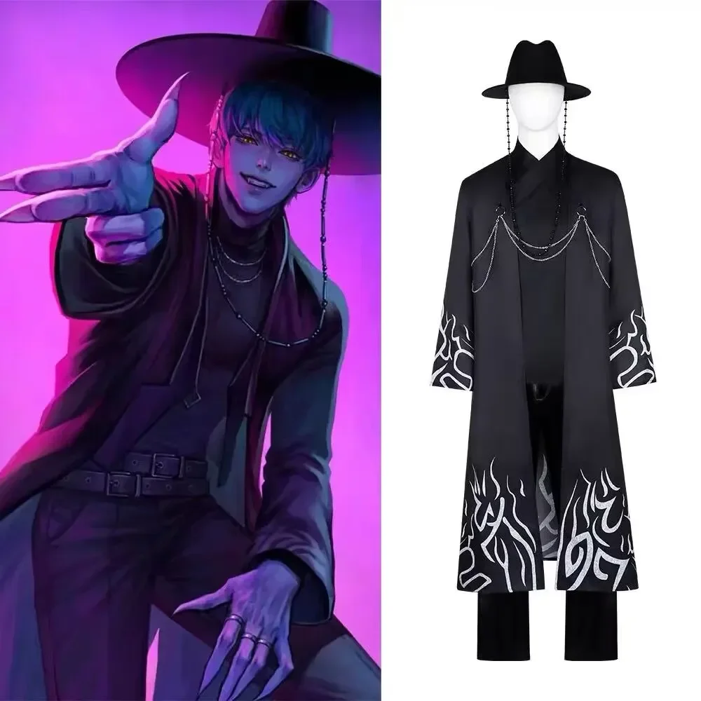 Anime Movie Jinu Cosplay Costume Hat Your Idol Outfit Men Halloween Party Costumes