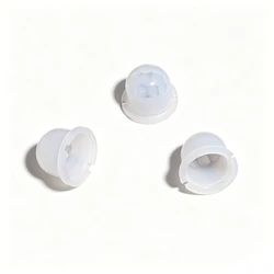 Sensor Infravermelho PIR Piroelétrico, Mini Lente Fresnel Branca, Sensor Corporal, 8308-4, 10Pcs