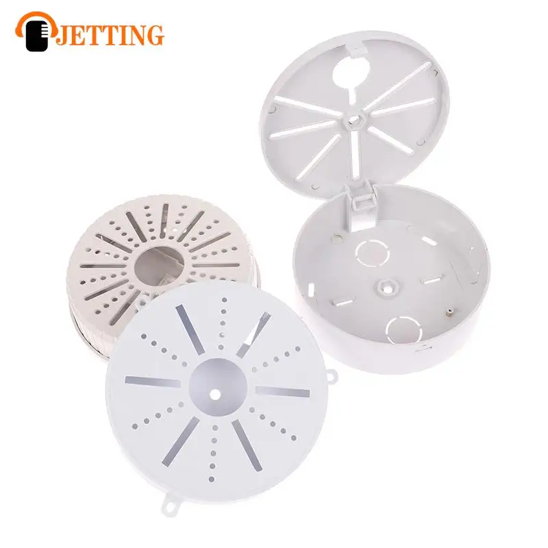 For Dome Camera Outdoor Indoor Monitoring Back Stand Plastic Hemisphere Adapter Hidden Cable Base Box Wall Mount Bracket