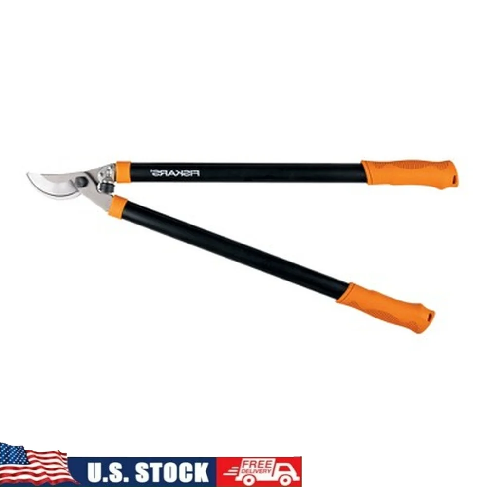 

26 Inch Bypass Lopper Lightweight Rust Resistant Stainless Steel Blades Non Slip Handles Durable Cutting Tool Thick