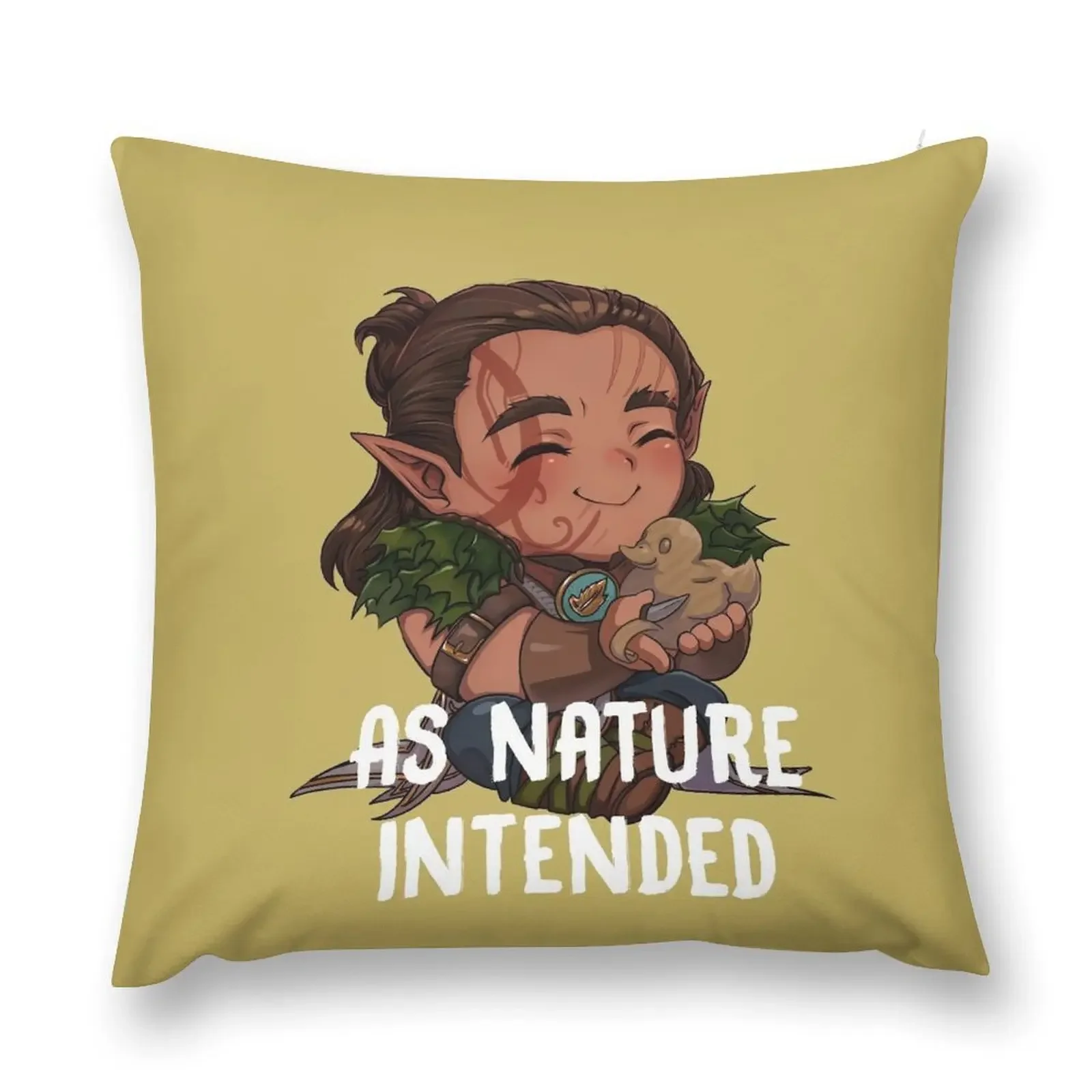 Chibi Halsin Throw Pillow autumn decoration pillow pillowcase pillow cover luxury Decorative Sofa Cushion