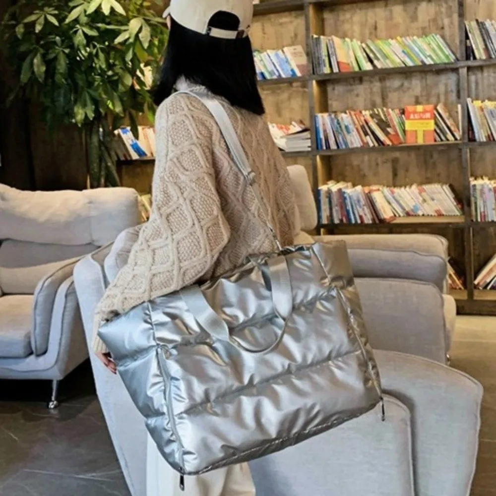 تنفس بلون حقيبة تسوق سفر نايلون سعة كبيرة حقيبة رياضية للصالة الرياضية سستة الجافة الرطب فصل اليوغا حصيرة حقيبة السباحة #2