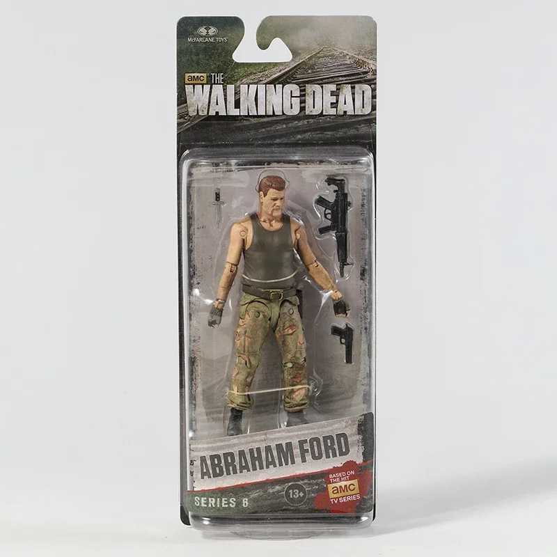 The Walking Dead Abraham Ford Bungee Walker Rick Grimes The Governor Michonne Action Figure PVC Toys Collection Model Doll