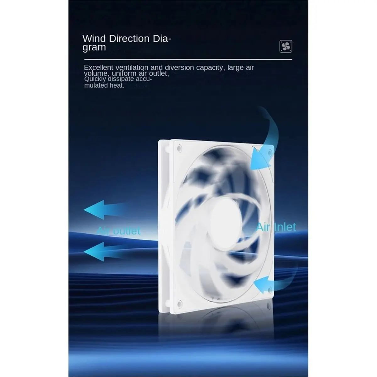 140mm PC Case Fan Ball Bearing PWM 2100rpm Thickness 15mm Silent Chassis Cooling Ventilator Ultrathin CPU Fan Black