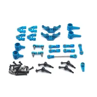 WLtoys Mosquito Car 1/28 284131 K979 K989 K999 RC Car Parts Metal Modification Kit Steering Linkage Servolinkage Servo Arm