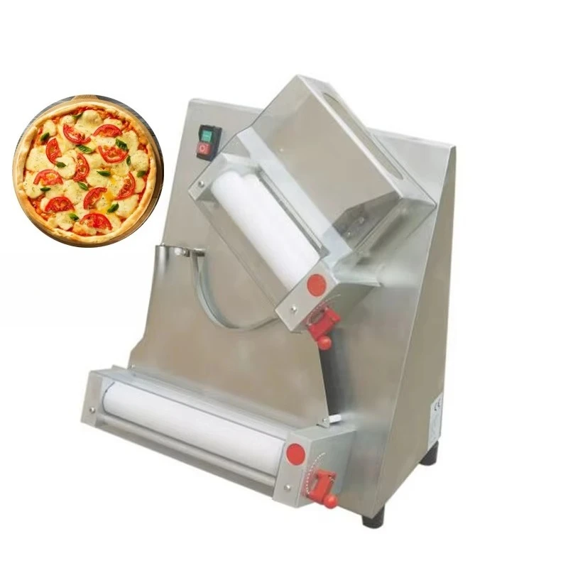 Automatic Bakery Equipment Pizza Molding Machine Dough Mixer Pasta Press Flattener Maker Dough Roller High Adjustable Speed