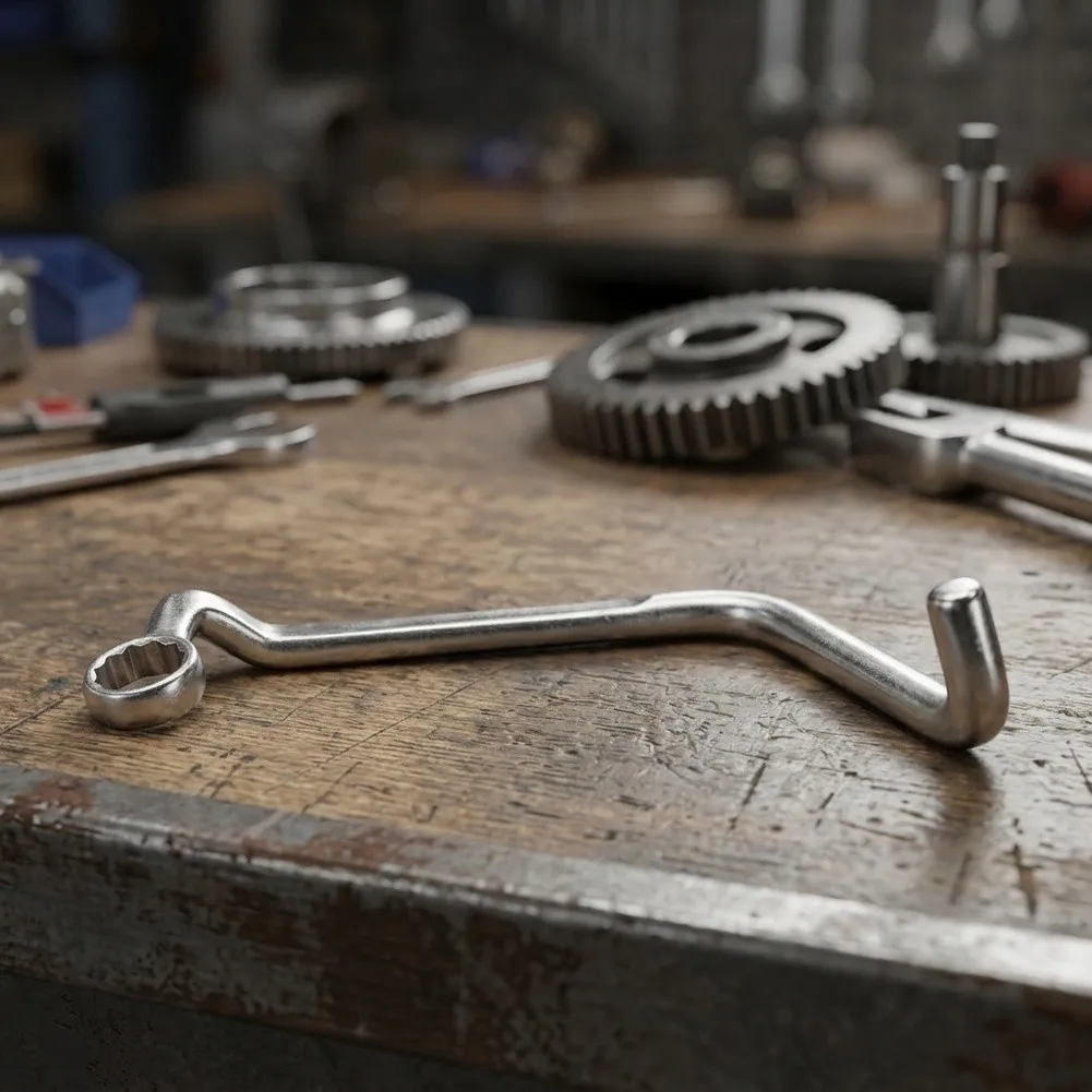 For Challenging Engine Compartments JDE80 Starter Wrench Wrench For Engine Installation Compact And Lightweight Design