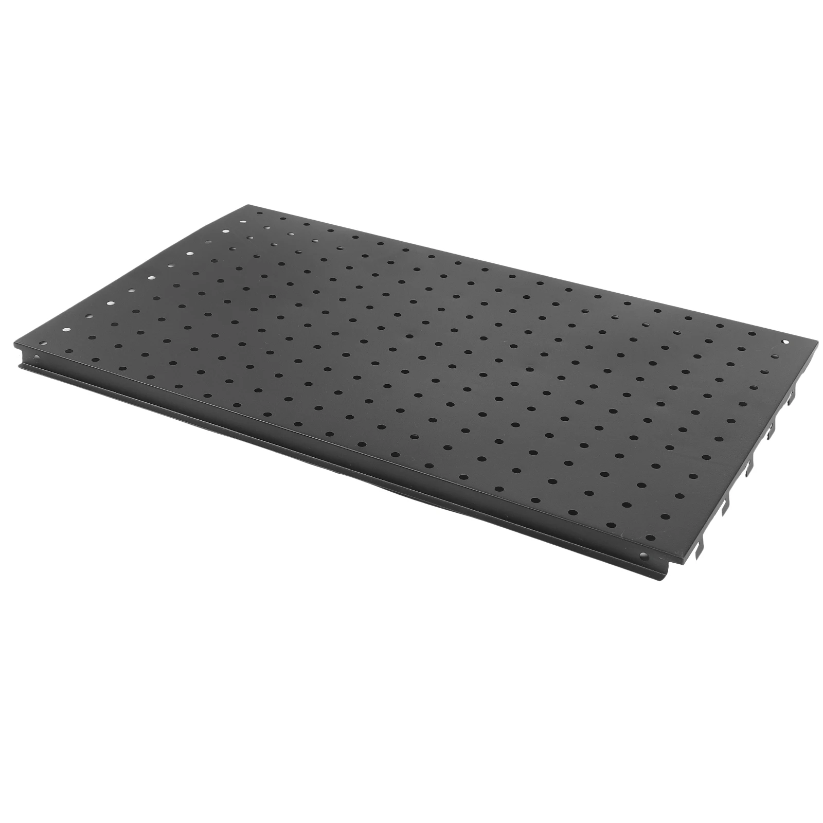 

Metal Pegboard Panel 52 Holes Black Wall Mount Tool Storage Workshop Organizer Garage System Pegboard Panels Large Hole Count
