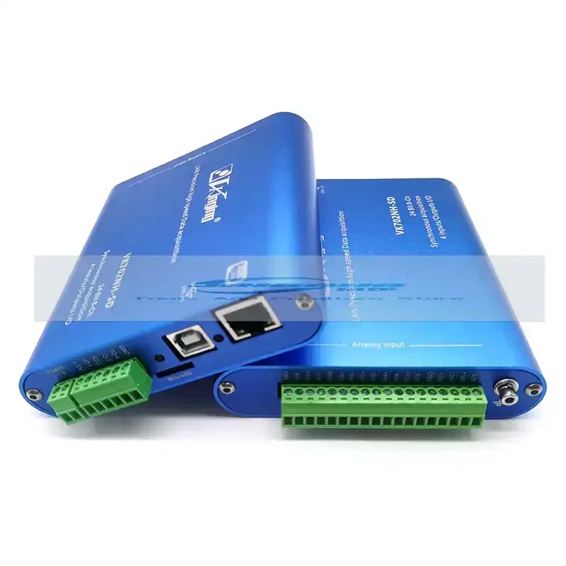 VK702NHpro 24-bit Eight-channel Ethernet Data Acquisition Card Labview 800K Sampling