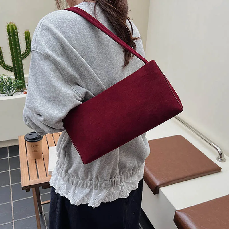 Retro Faux Suede Re… - image