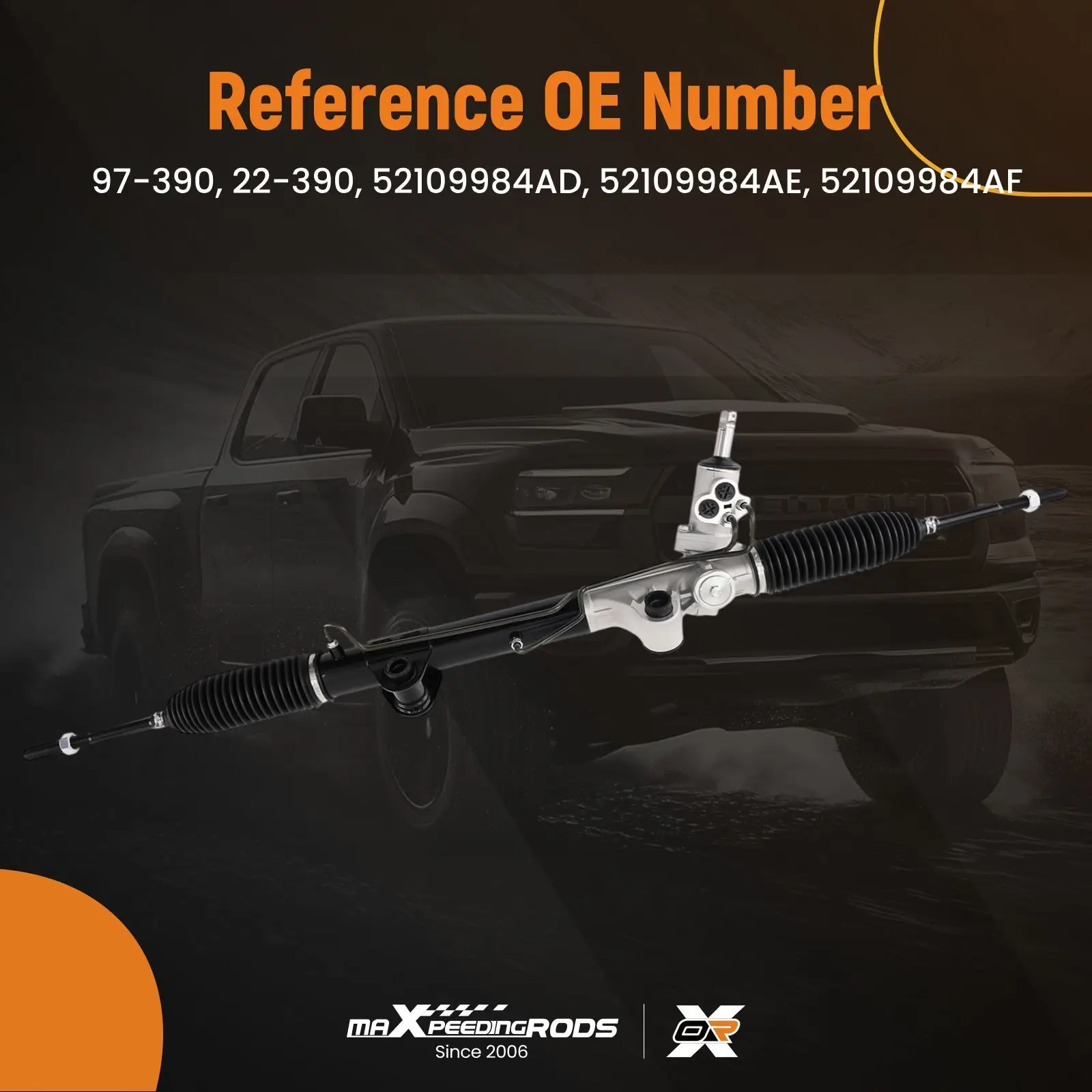 Steering Rack and Pinion for Dodge Nitro 3.7L 4.0L 2007-2011 52109984AF