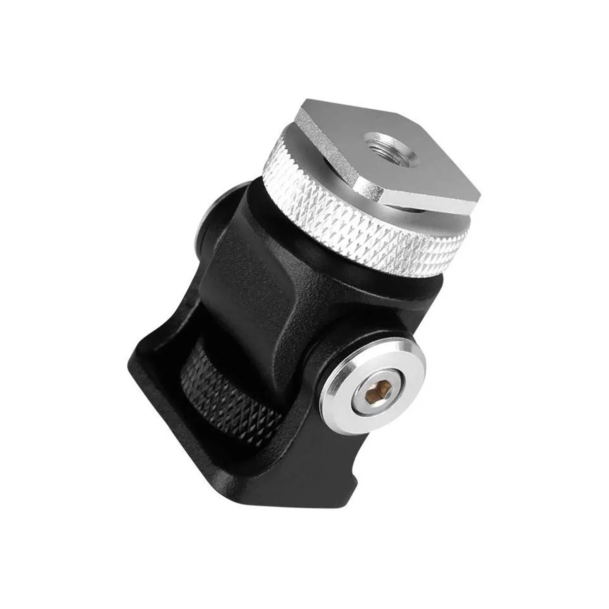 Горячий башмак регулируемый держатель монитора Крепление камеры панорамирование 360 градусов наклон 180 градусов с креплением холодного башмака и головкой штатива