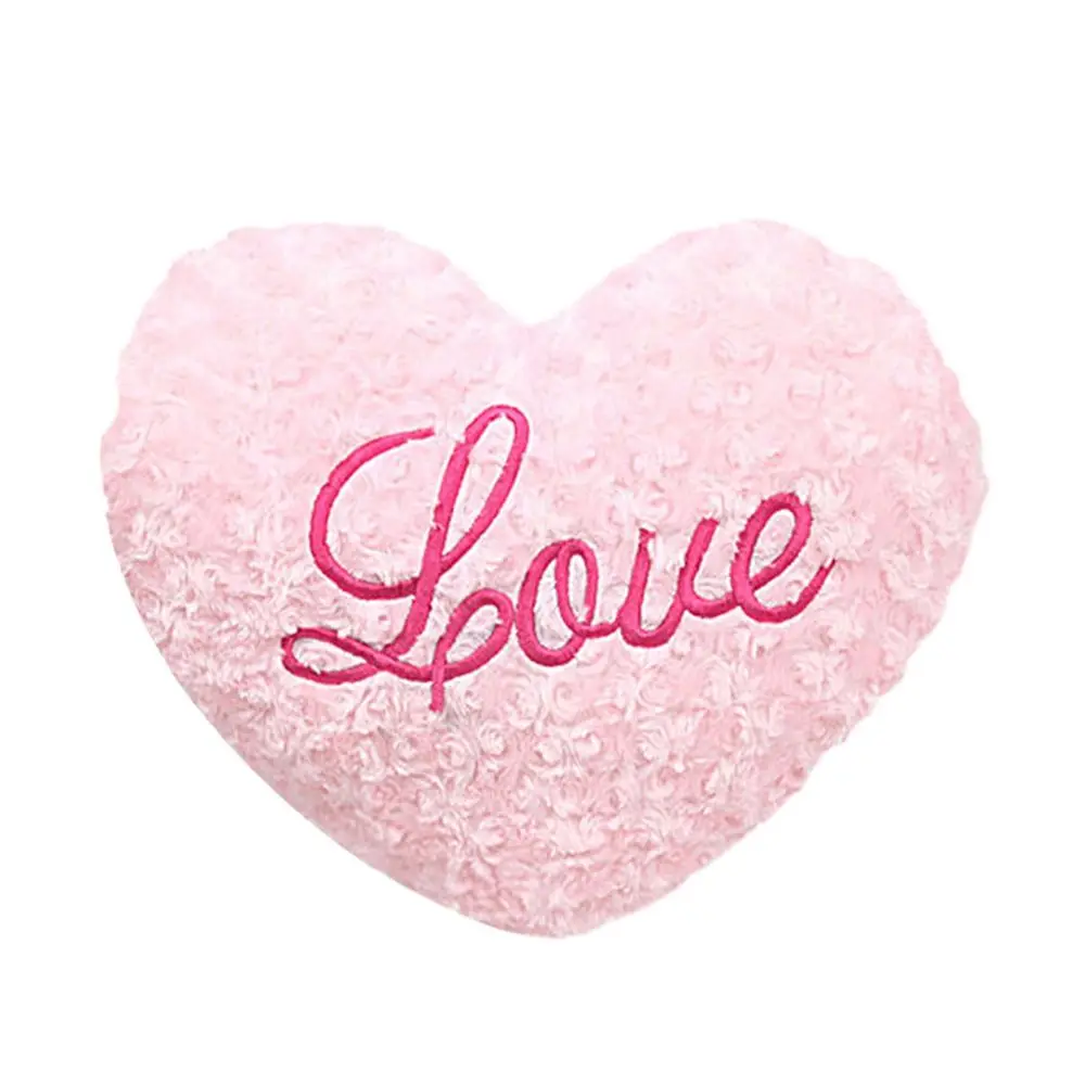 Herz-Plüschtiere, weiches Kissen, Kawaii-Spielzeug, schönes Geschenk für Geburtstag, Zuhause, dekoratives Valentinstag, dekoratives weiches gefülltes Kissen