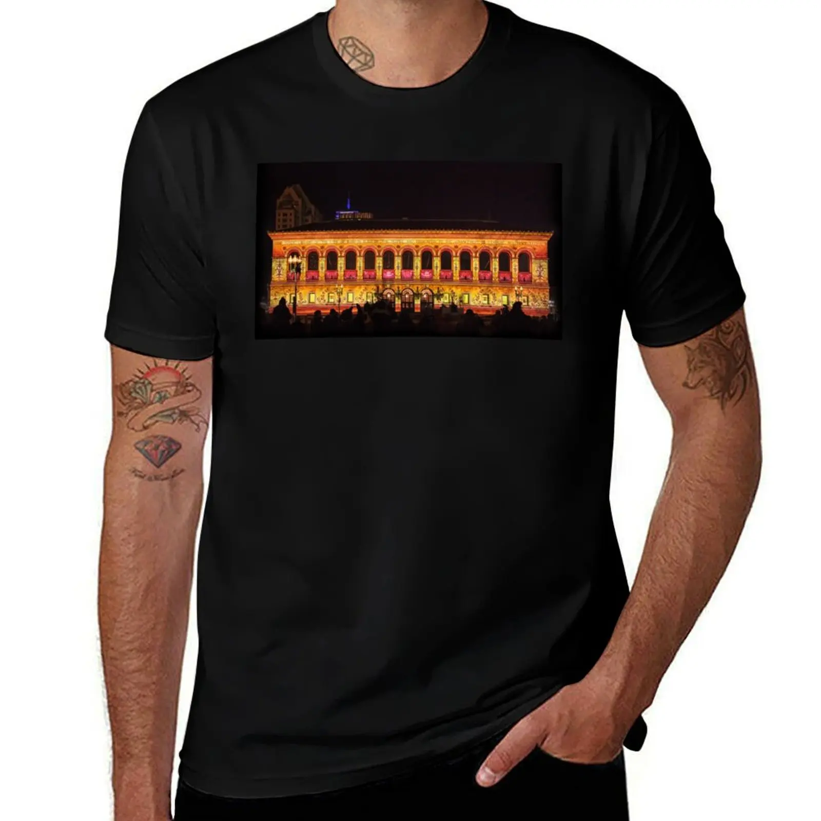 Celebration of Lights and Learning T-Shirt Basic Simple Design Short Sleeve Shirt T-Shirt