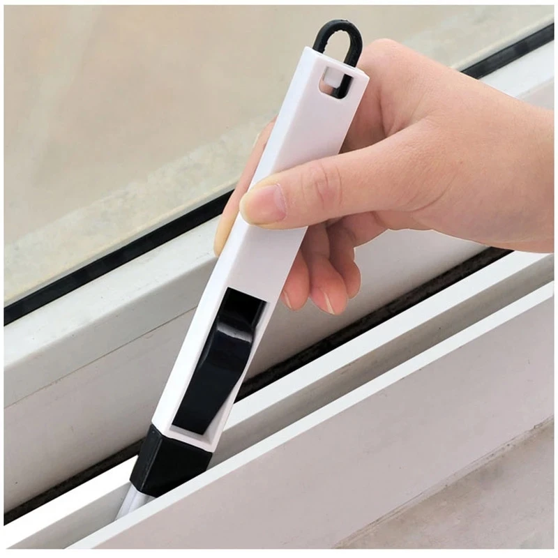 Window Groove Cleaning Brush Set Computer Keyboard Groove Nook Cranny Dust Brush Household Item for Living Rooms Bedrooms