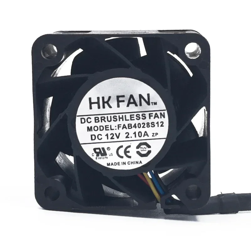 Hangjia HK FAN FAB4028S12 12V 2.10A 4028 4CM High Speed Violent Cooling Fan40*40*28MM