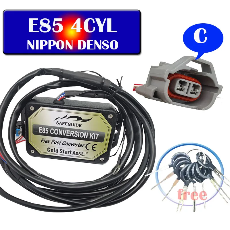 Kit de conversion e85 6 cylindres (boîtier en plastique) - Cold Start Asst, flex fuel, kit éthanol e85, superéthanol, prix sans frais de port DHL