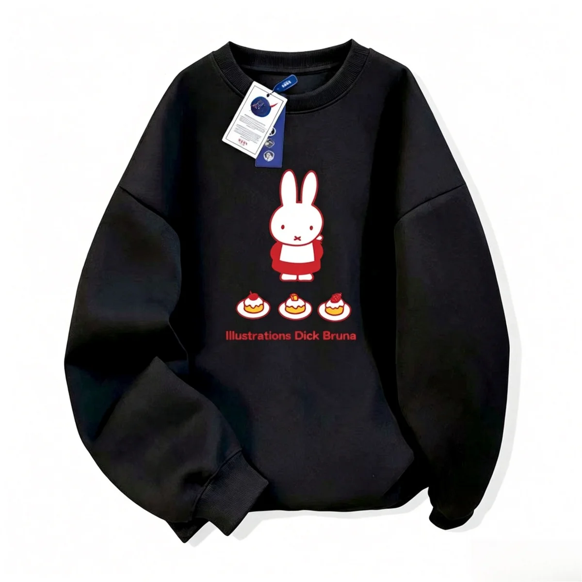 かわいいミッフィーのセーター。ミッフィーのウサギ柄。秋/冬用 - Winter Clothing Girls のレビューと価格