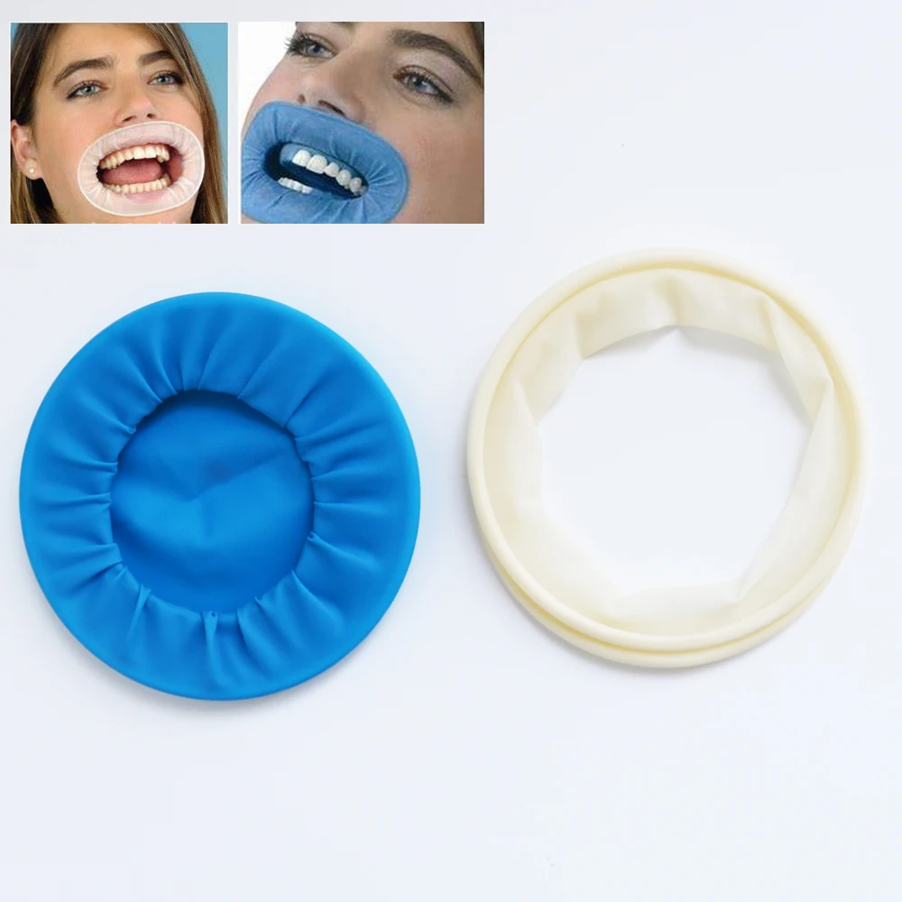 Dental Oral Care Tools Disposable Rubber Mouth Opener Dental Dam Mouth Gag Cheek Retractor Dental Materials