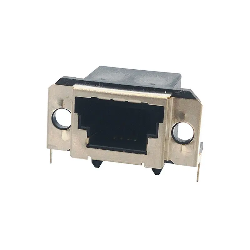 

4P4C crystal head with cartridges rj9 double shrapnel Medical aerospace communications special equipment dedicated telephone lin