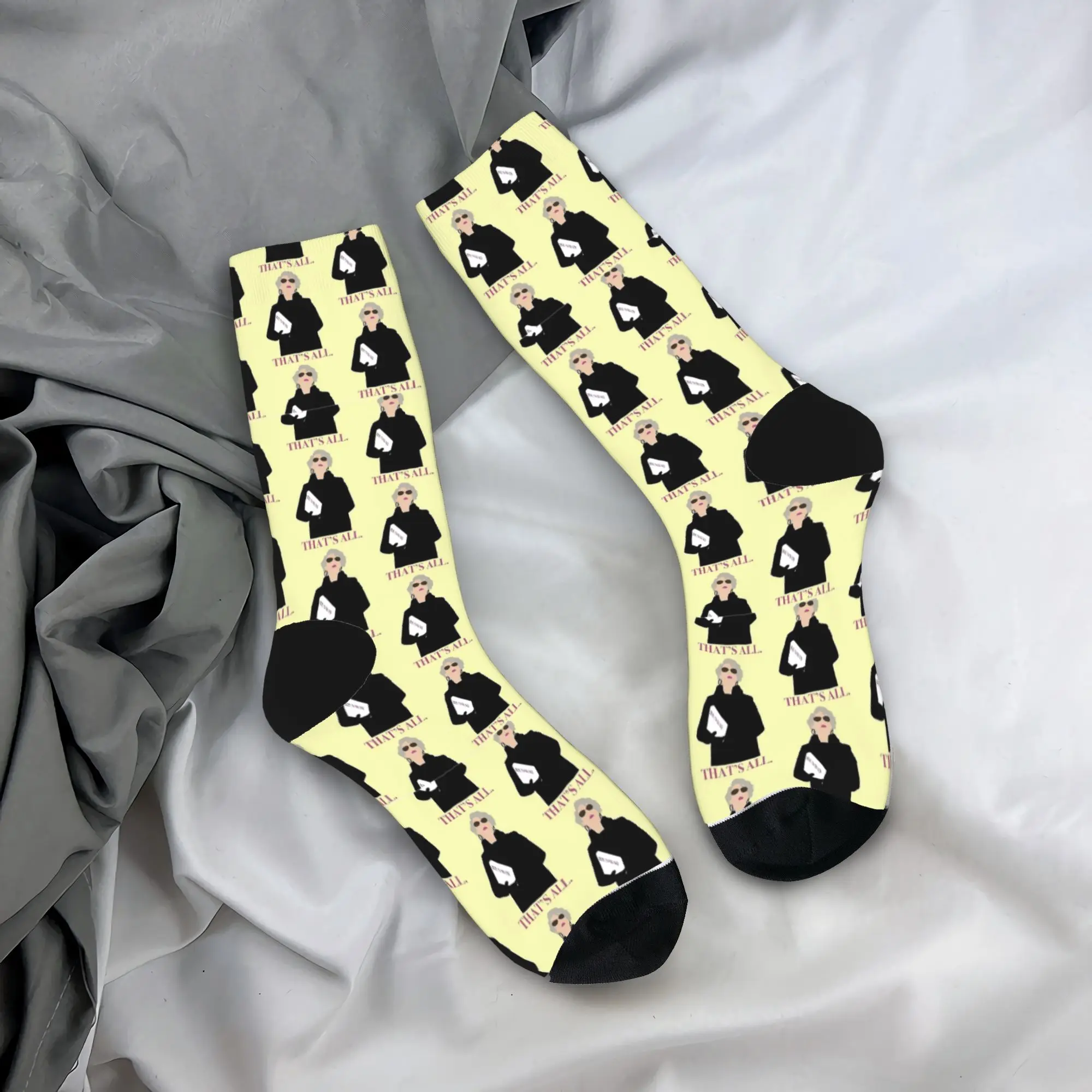 

That's All Meryl Streep V Socks Novelty Stockings Couple Soft Breathable Running Sports Socks Autumn Custom Non Slip Socks