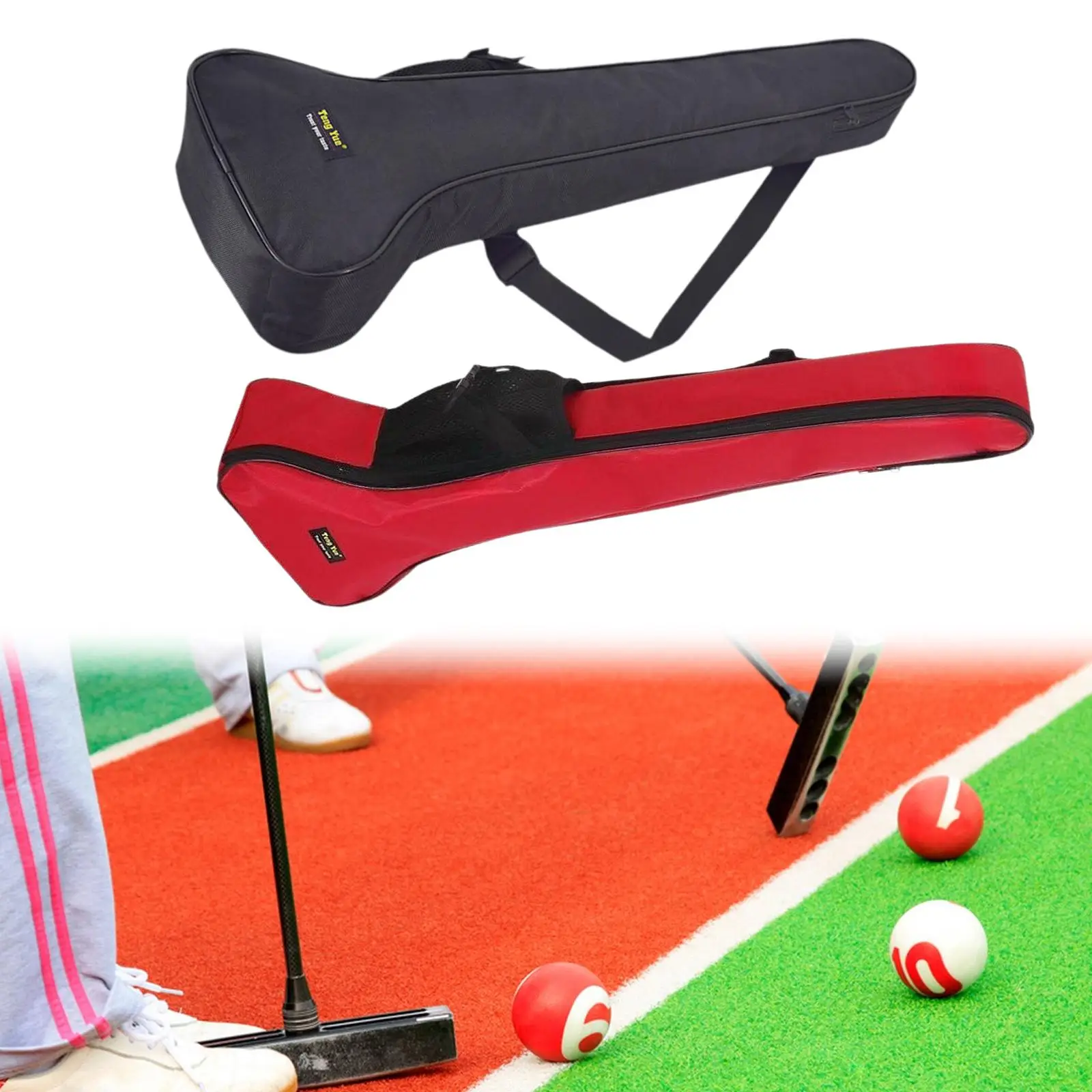 Croquet Stick Storage Bag Croquet Bag Reusable Croquet Game Accessories Sports Practical Holder Organizer Croquet Pole Pouch