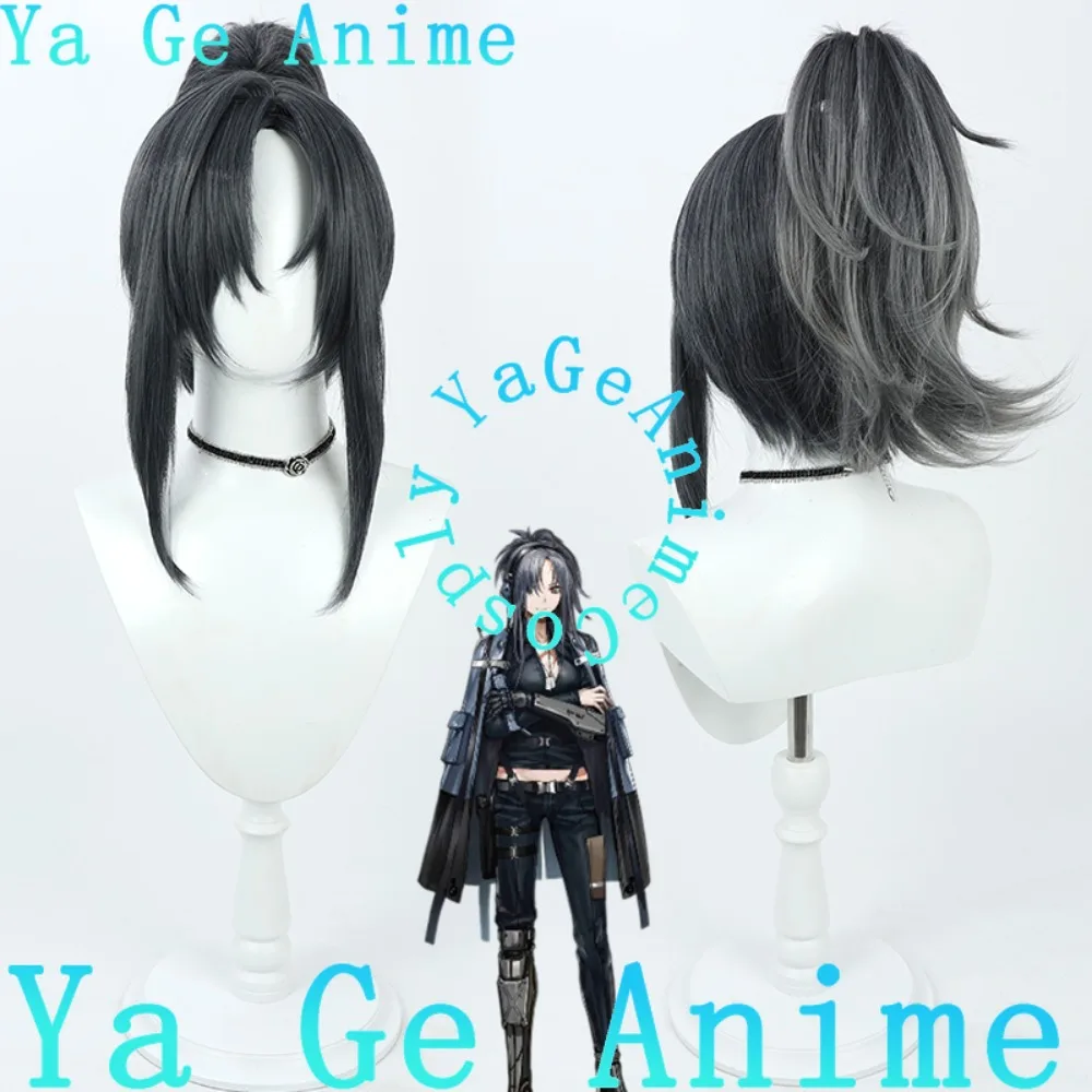 Ya Ge Girls' Frontline Anna Viktorovna Tschui Angelya Cosplay Wig Anime Reality Show Game Wig Used for Anime Dance Parties