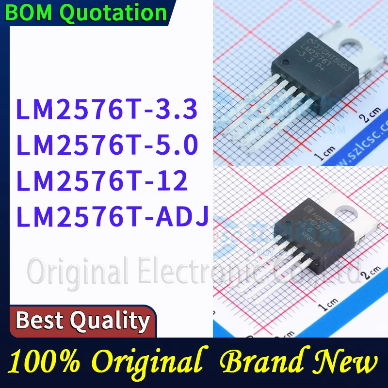 5Pcs/Lot LM2576T-3.…