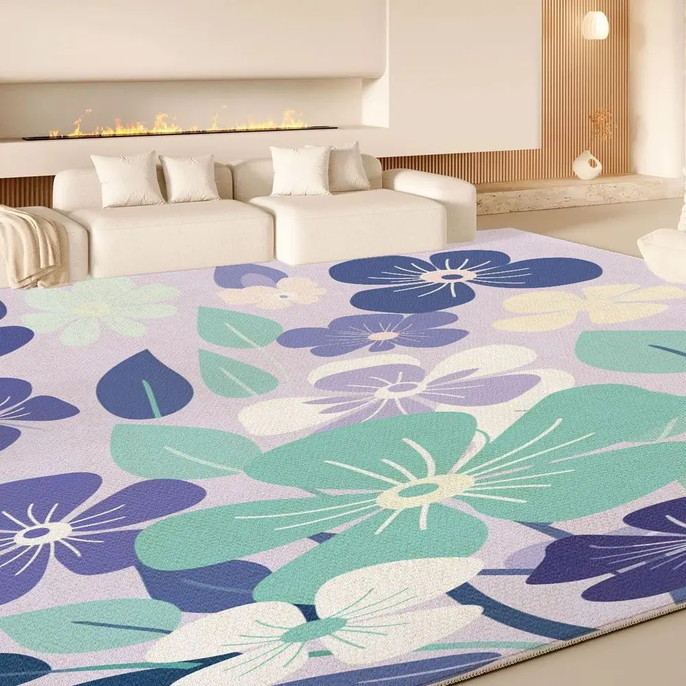 

VIKAMA Loop - Pile Material Mat Usable in Living Room and by Bedside, Full of Elasticity, Easy to Clean and Manage, Combining Be