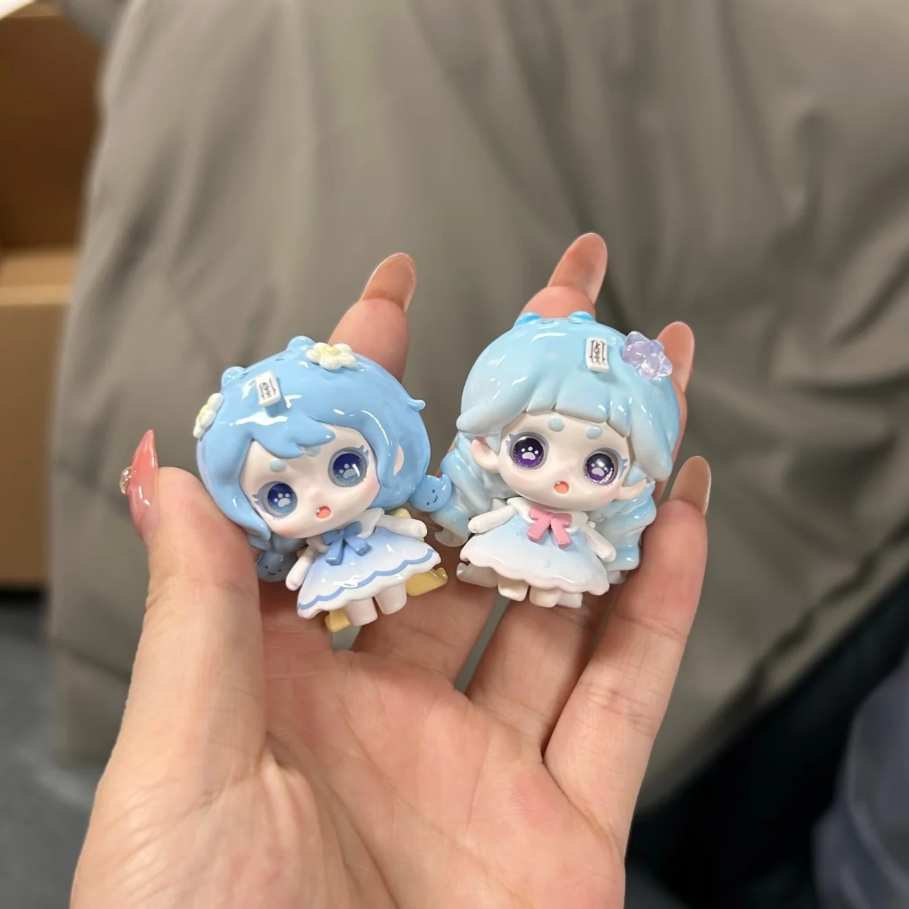 

Оригинальный Keeno Mbti, милая серия друзей, мини-слепая коробка, милая зернистая кукла, игрушка, украшение для рабочего стола, милый подарок, модное игровое украшение