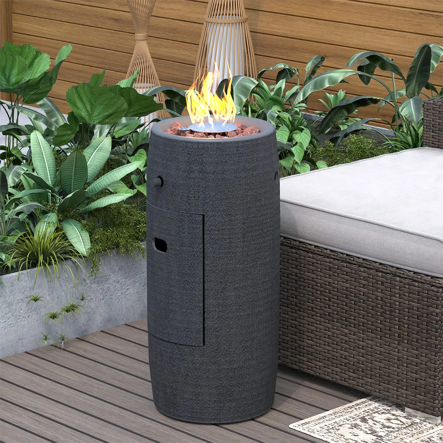 SUNBURY Outdoor Propane Fire Pit 11