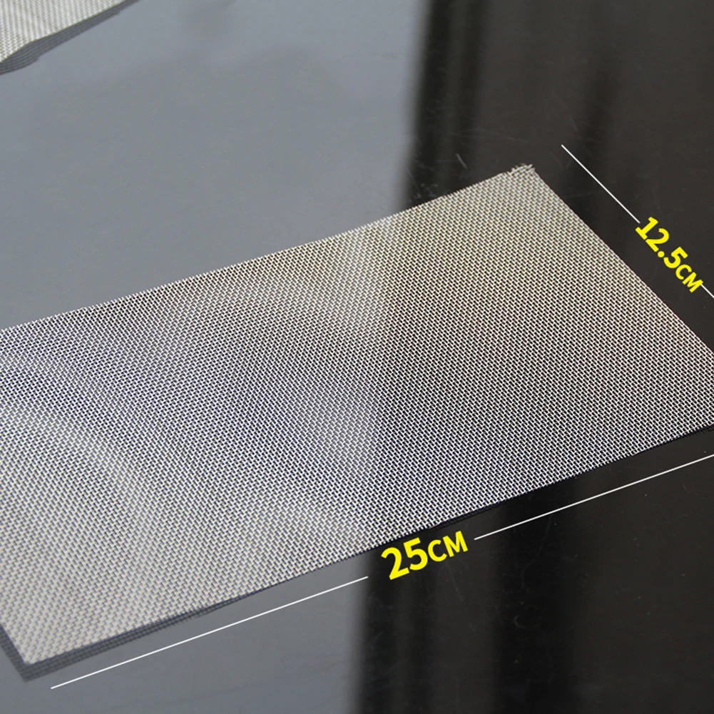 /Stainless /Steel /Car Bumper Repair Net Mesh For Plastic Crack Hole Fixing Grille Body Kit Hood Vent Radiator Protection Tool