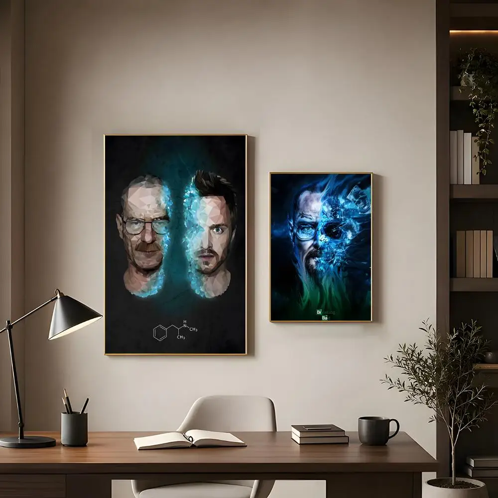 Intense series Breaking Bad Poster Modern Interior Wall Decor & Trendy Home Highlights