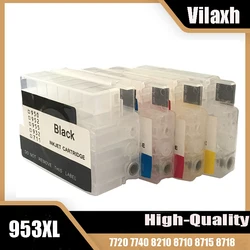 Cartucho vacío de tinta recargable para Hp 953XL, Compatible con HP953, 953 xl, OfficeJet Pro, 7720, 7740, 8210, 8710, 8715, 8718, 8720