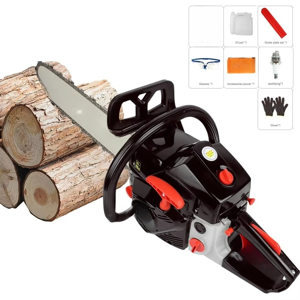High Power Premium Durable Fuel Saw for Effortless Professional Logging Handheld Fuel Logging Saw Chain Saw 4800W