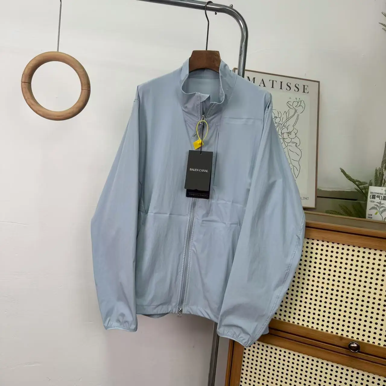 

Мужская повседневная ветрозащитная куртка для активного отдыха с эффектом быстрого охлаждения, свободного кроя, из полиэфирного волокна