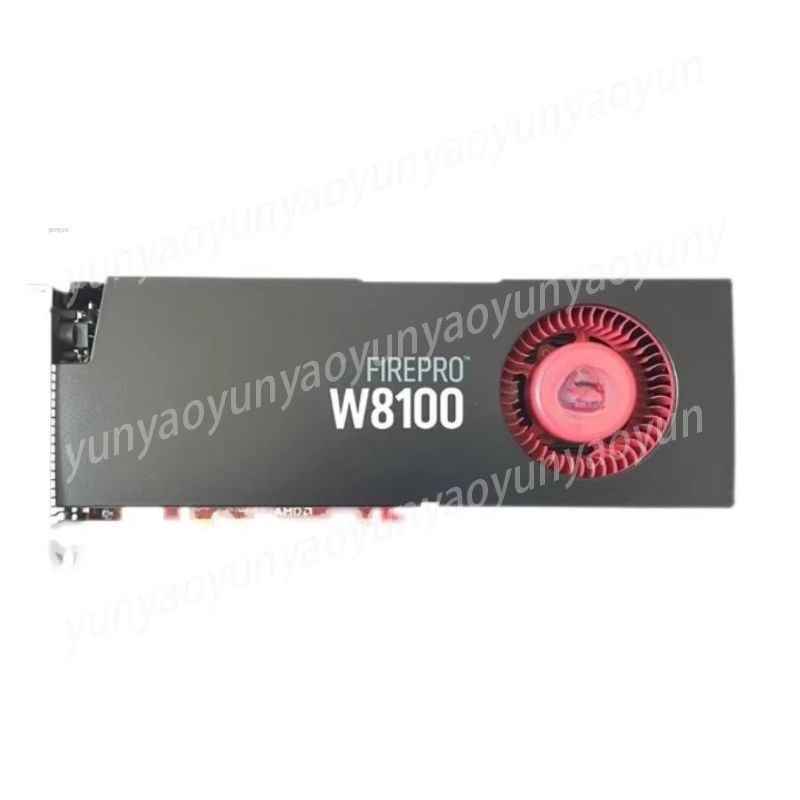W8100 Graphics Card 8GB Design Drawing
