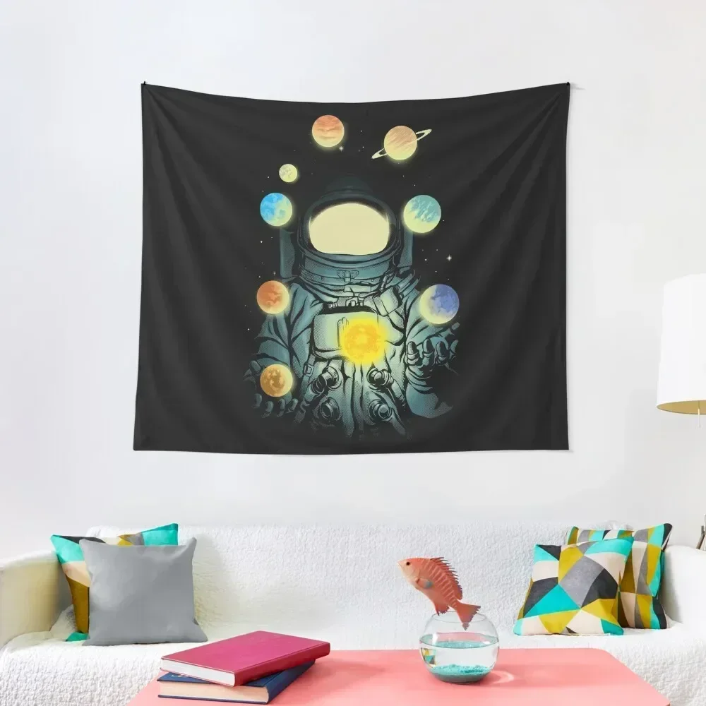 Juggling Planets Tapestry Wallpapers Home Decor Home Decorations Aesthetic Tapestry