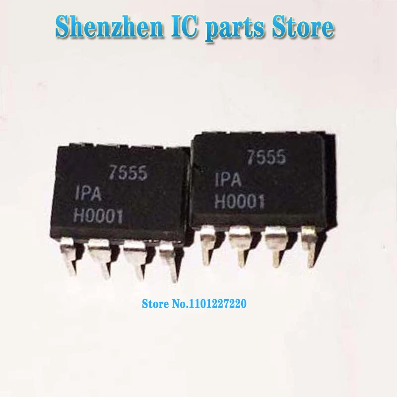 10PCS/lot ICL7555IPA ICL7555 7555 DIP-8 new original In Stock