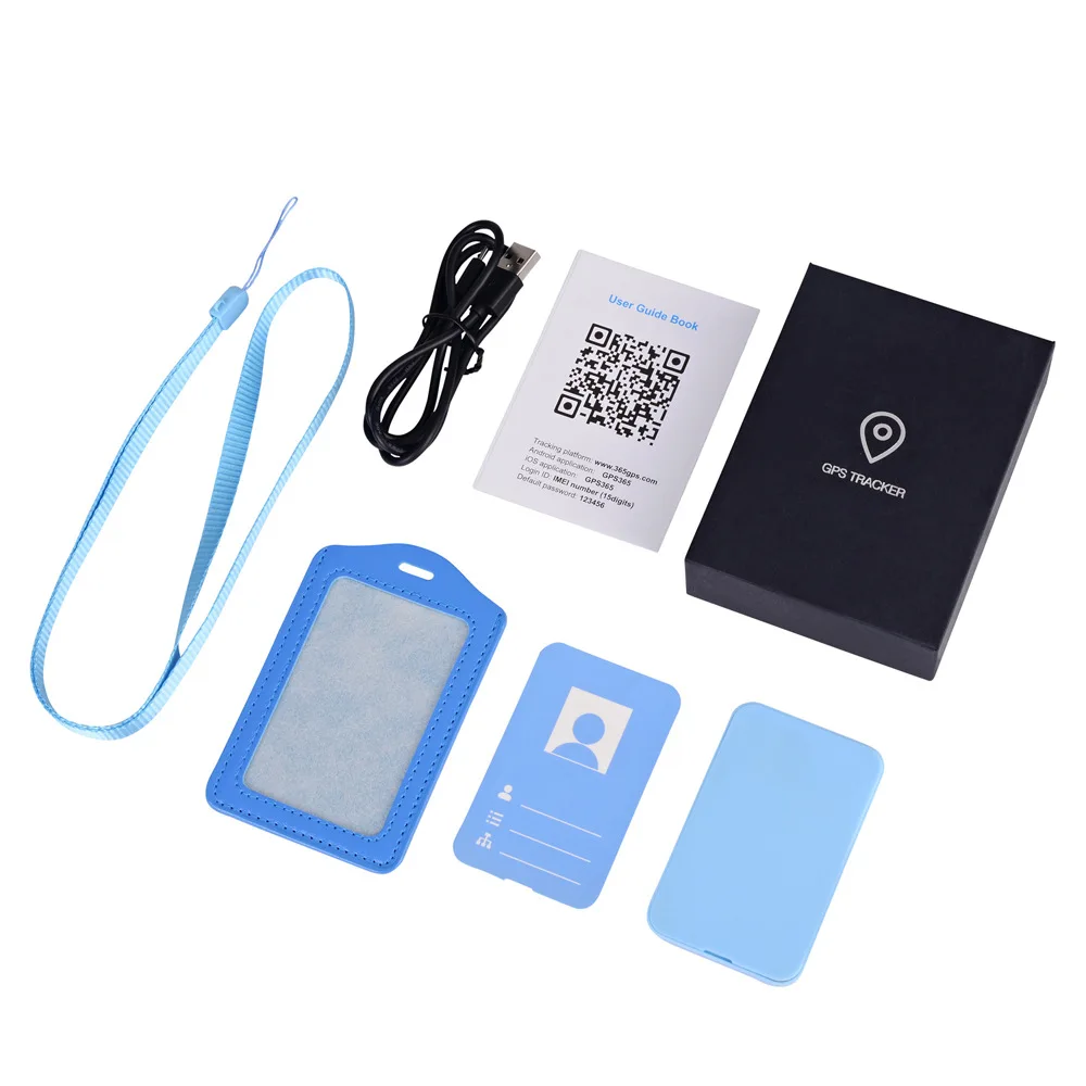 Card GPS locator two-way call SOS distress ultra-thin ultra-long standby student card worker card tracker