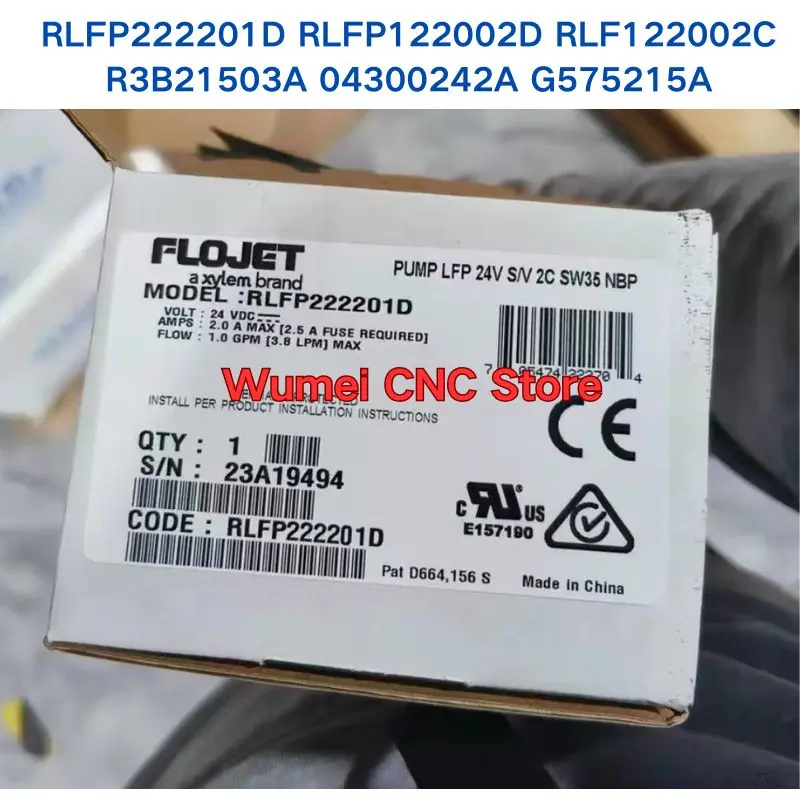 FLOJET diaphragm pump RLFP222201D RLFP122002D RLF122002C R3B21503A 04300242A G575215A For other models, please consult