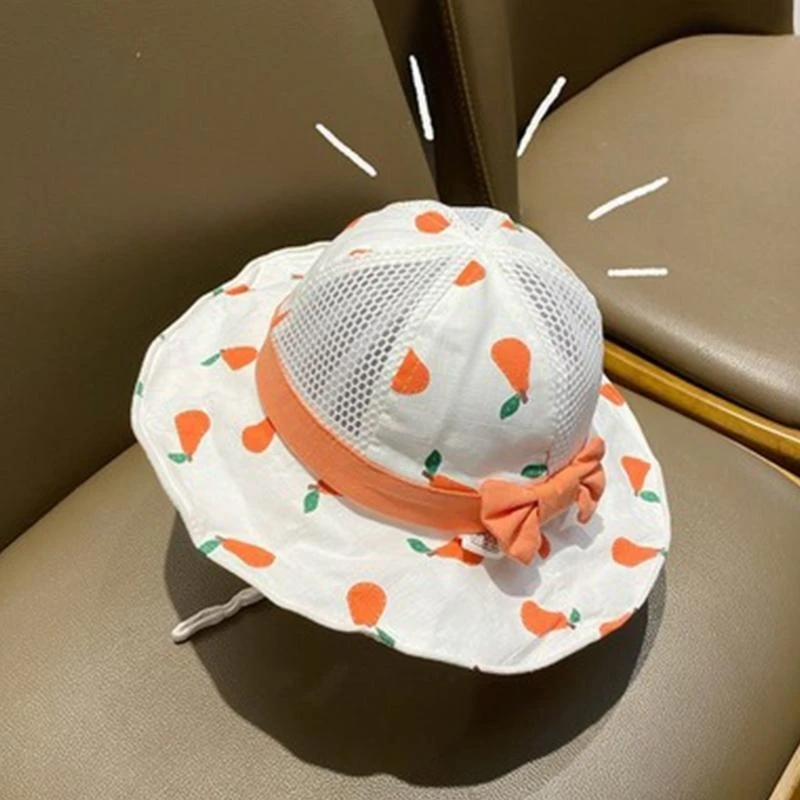 

J15U Kids Sun Breathable Hat Bucket Infant Toddler Boys Girls Cap Outdoor
