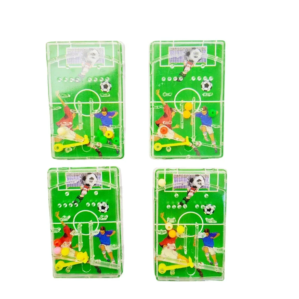 Juego de laberinto de fútbol para niños, juguete educativo para edades tempranas, tema de fútbol, decoración de fiesta de cumpleaños, regalos, 10 Uds.